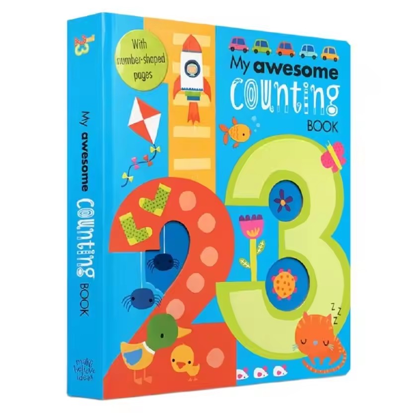 Kids Education Number - كتابي الرائع للعد - كتب تعليمية