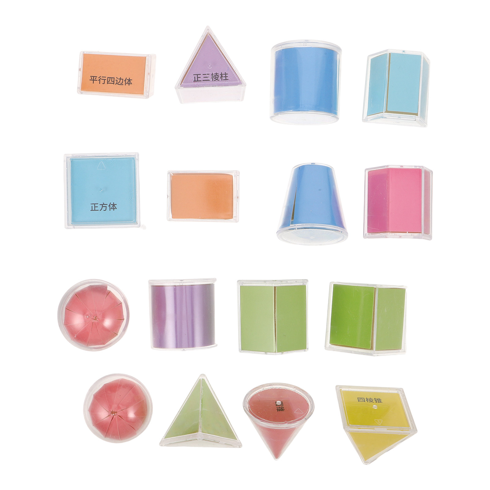 Math Manipulative Set - 16 قطعة من أدوات تعليم الرياضيات،