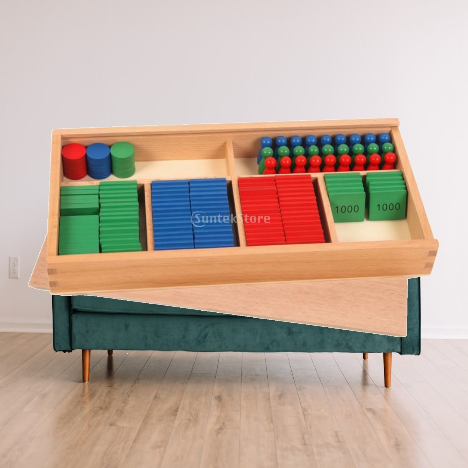 Math Manipulative Set - قطع قيم الأرقام، أداة تعليمية عملية