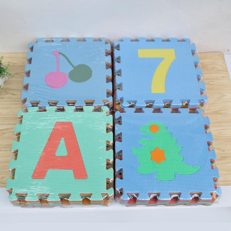 سجادة لعب من الفوم غير السام م - مراجعة Kids Education Alphabet Numbers وسعره