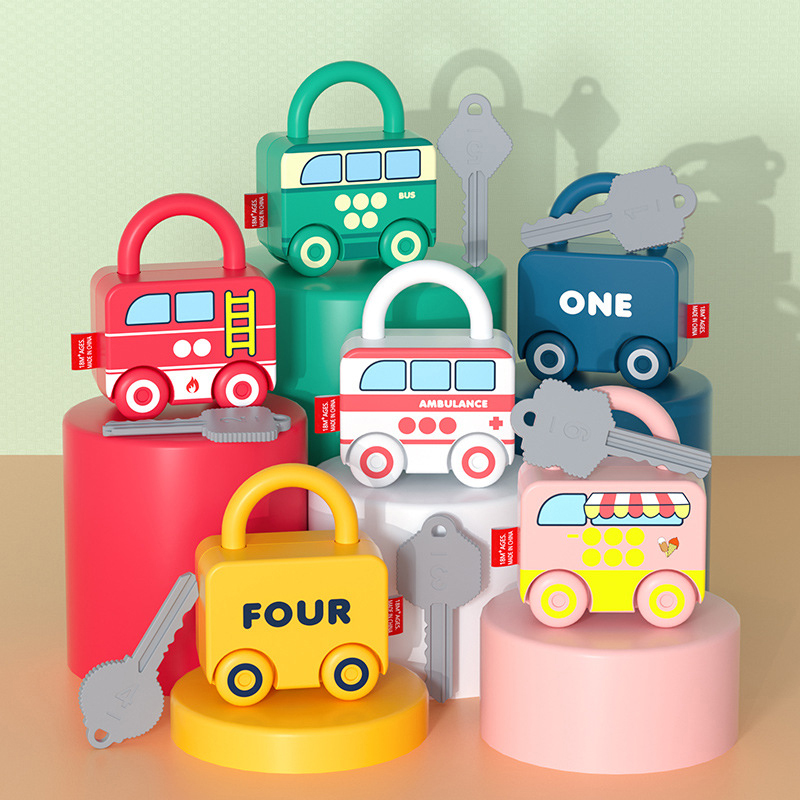 قفل تعلم الطفل مع مفتاح ألعاب  - مراجعة Kids Education Number وسعره