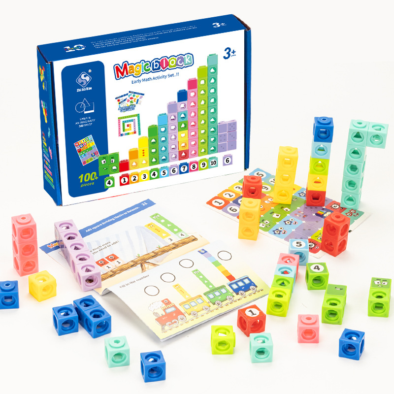 مكعبات البناء الرقمية 1-10 مجم - مراجعة Math Manipulative Set وسعره